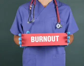 Burnout concept image