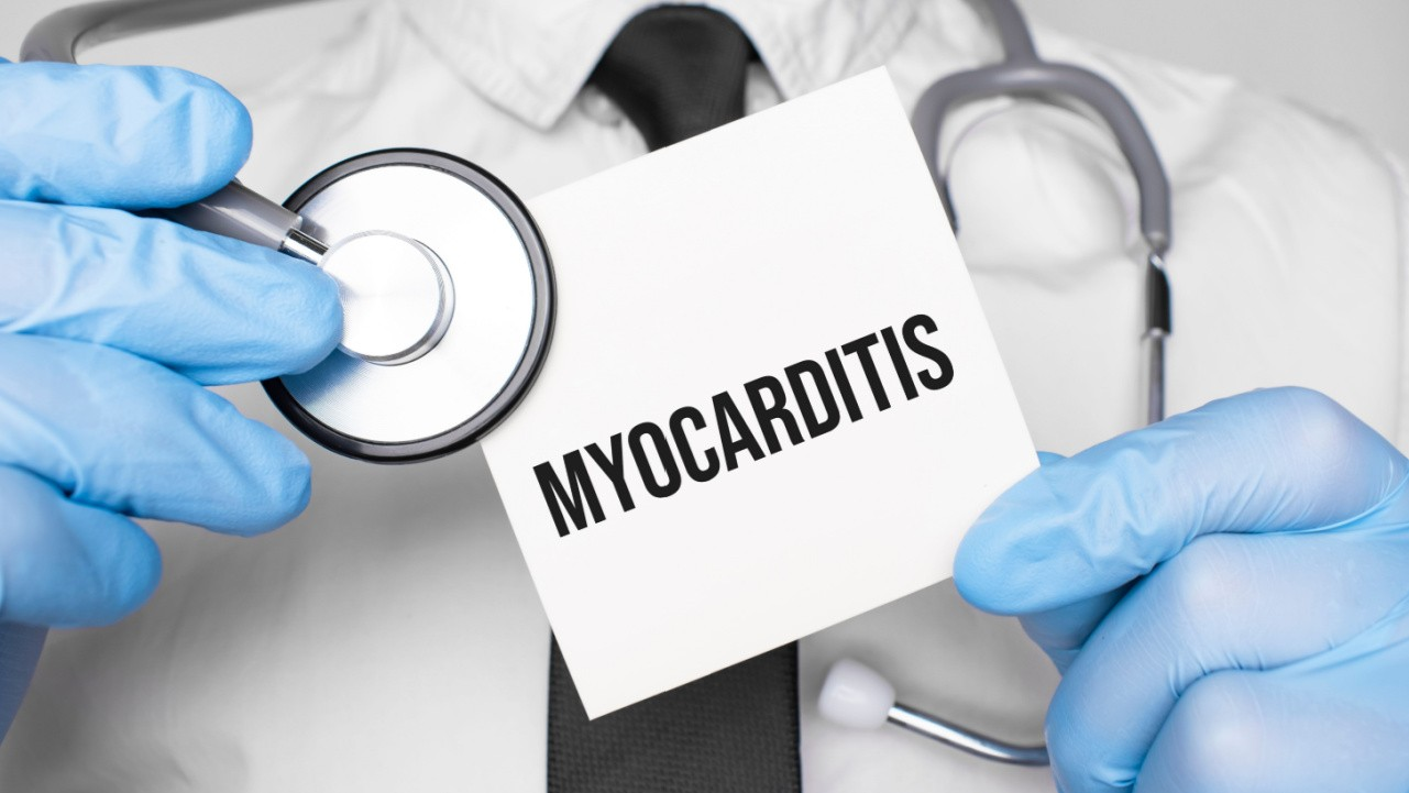 Myocarditis concept image